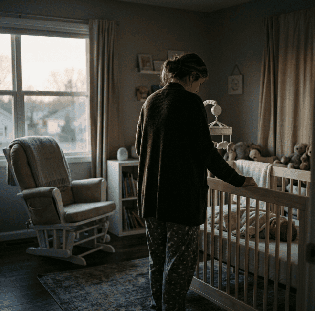 women experiencing postpartum depression symptoms